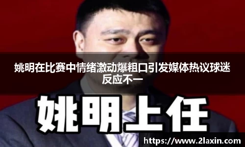 姚明在比赛中情绪激动爆粗口引发媒体热议球迷反应不一